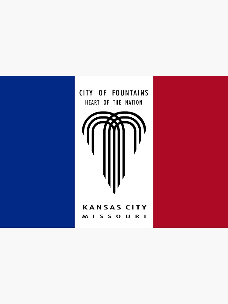 "Flag of Kansas City, Missouri " Sticker for Sale by abbeyz71 Redbubble