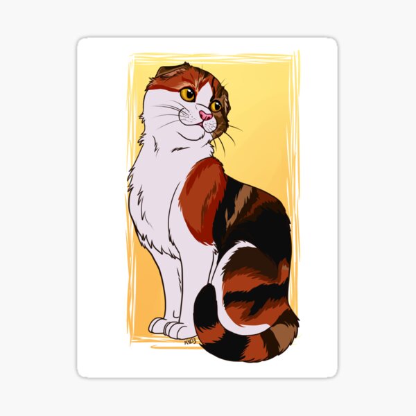 Scottish Fold Sticker