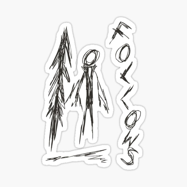 Slender - 4/8 Sticker