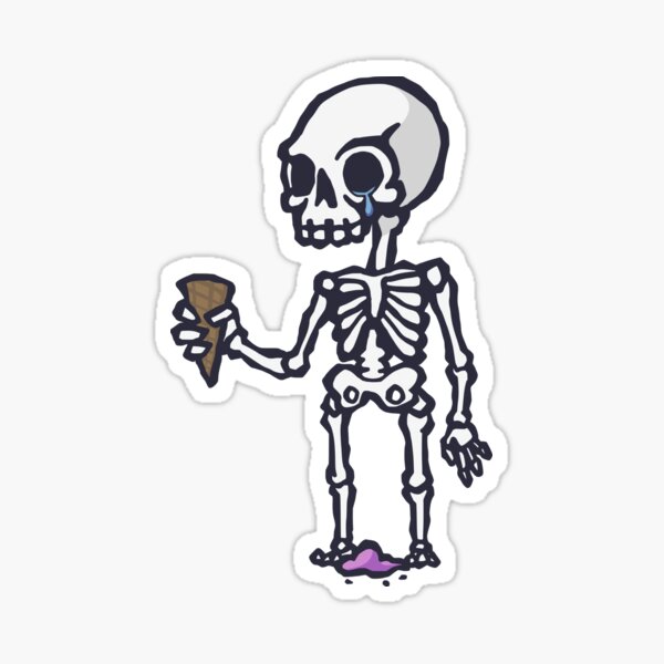 Item preview, Skeleton Ice Cream  designed and sold by obinsun.