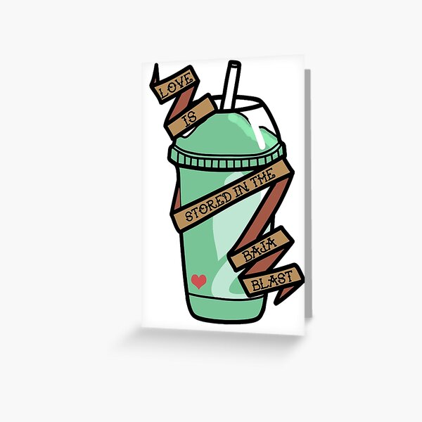 Baja Blast Greeting Cards for Sale