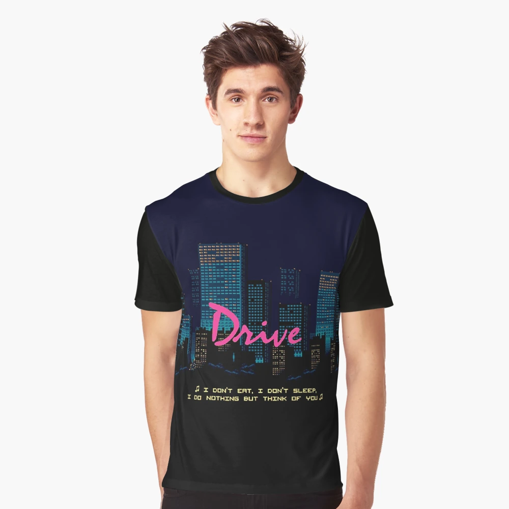 Driver - Ryan Gosling T-Shirt by Inspirowl Design - Pixels