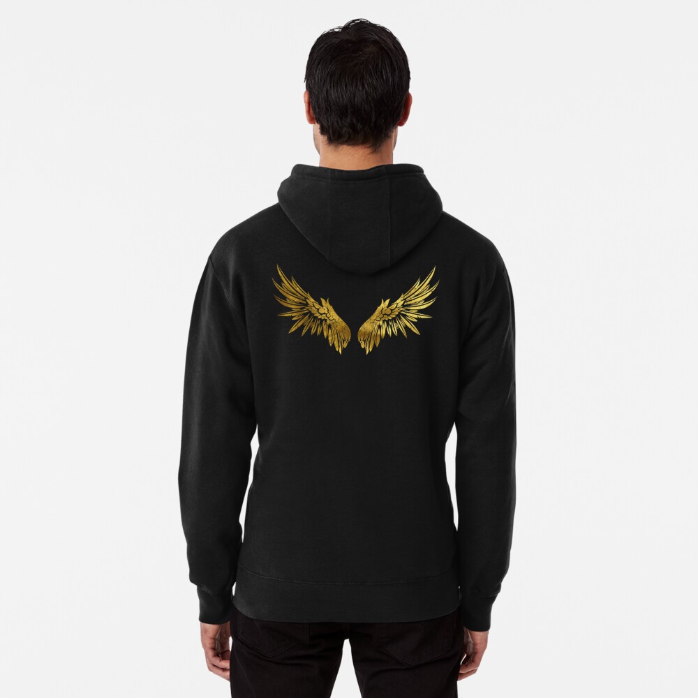 Gold angel Wings by ArtlandStudio, Redbubble