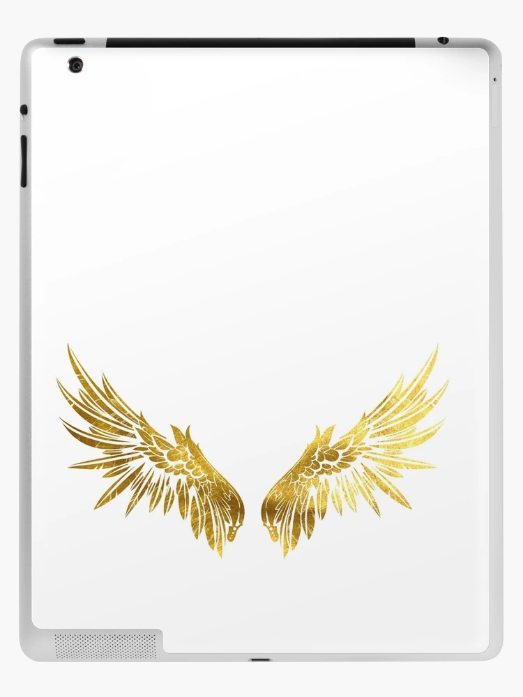 Gold Angel Wings iPad Case & Skin for Sale by Wannabe Art
