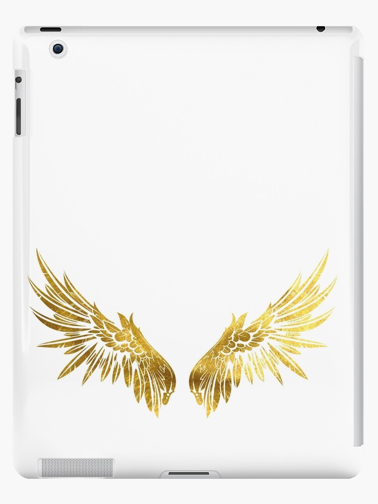 Gold Angel Wings | iPad Case & Skin