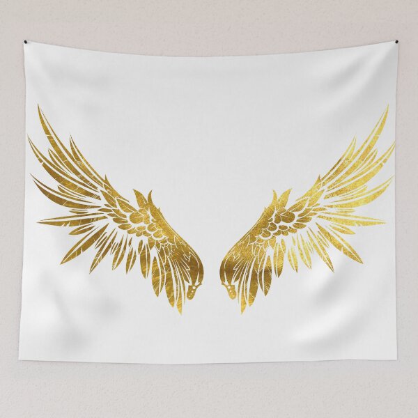 Item preview, Gold angel Wings designed and sold by Elenia Design.