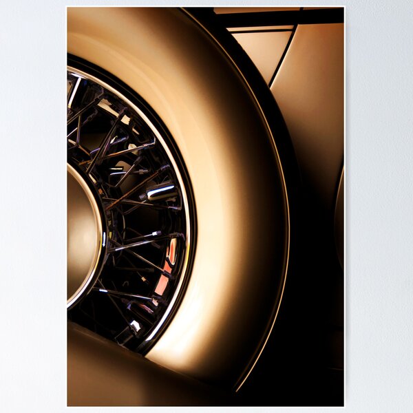 1938 Mercedes 540K Sport Tourer Poster