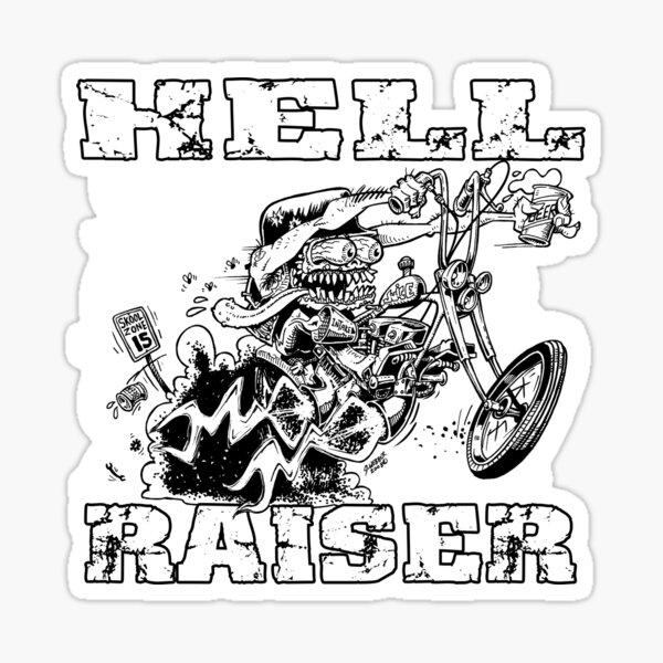 HELL RAISER Sticker