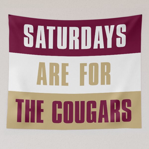 Item preview, Saturdays are for The Cougars, College of Charleston designed and sold by elhefe.