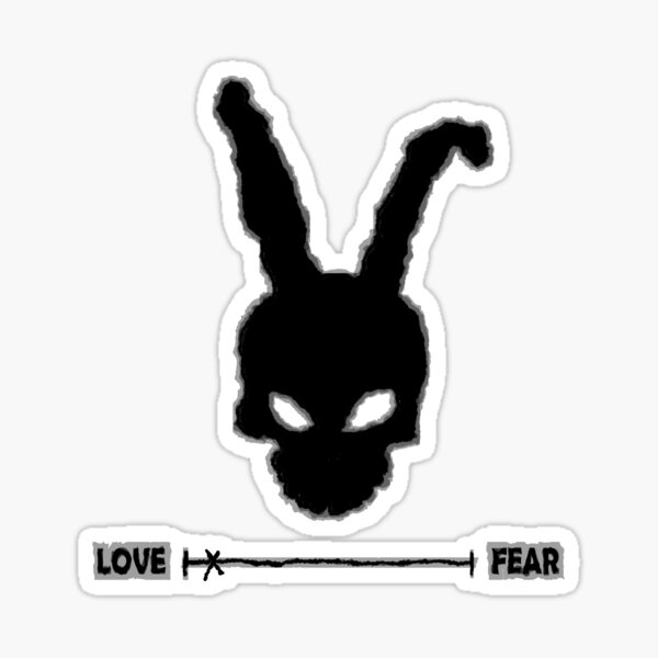 "Frank the rabbit" Sticker by james0scott Redbubble