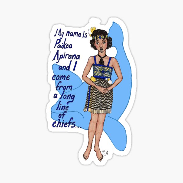 Paikea, the Whale Rider Sticker
