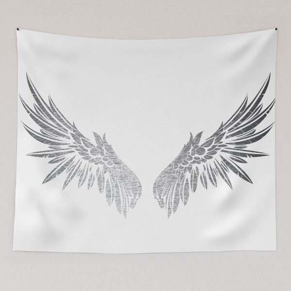 Item preview, Angel Wings Silver designed and sold by Elenia Design.