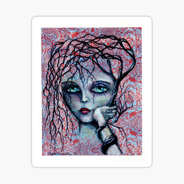 DISAPPOINTED - art by ANGIECLEMENTINE Sticker