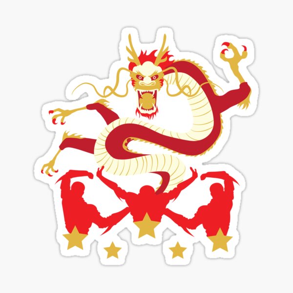 Artikel-Vorschau von  ausgewählt, um mit dem großen dreiarmigen Drachen zu kommunizieren. Der Drache war rot wie Blut, designt und verkauft von MNMStudios.