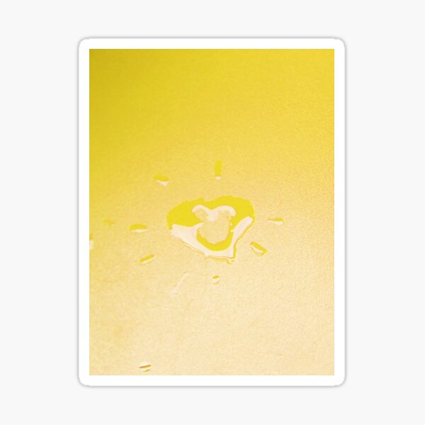 Item preview, Wet heart - yellow designed and sold by ivanaantolovic.