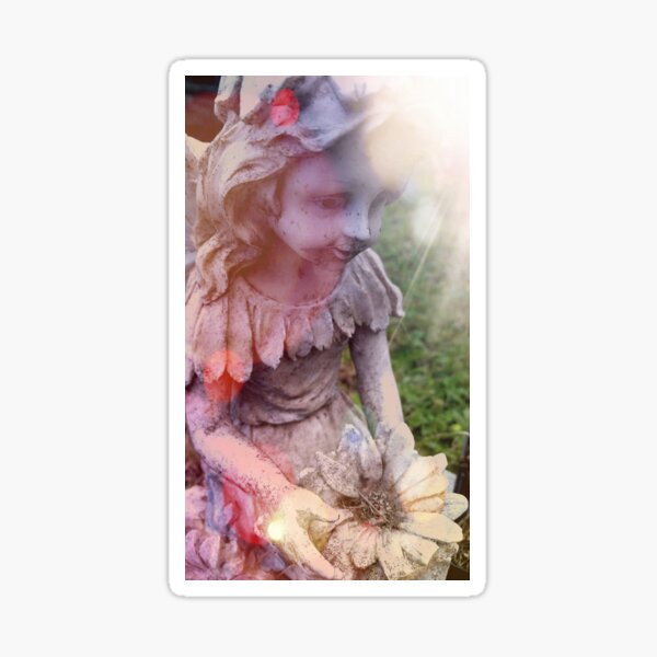 Angelic Beauty in Boothbay Sticker