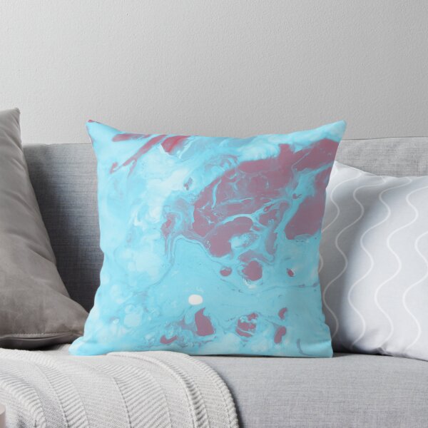 Item preview, Abstract Paint Swirls (Ocean II) designed and sold by wampa-stompa.