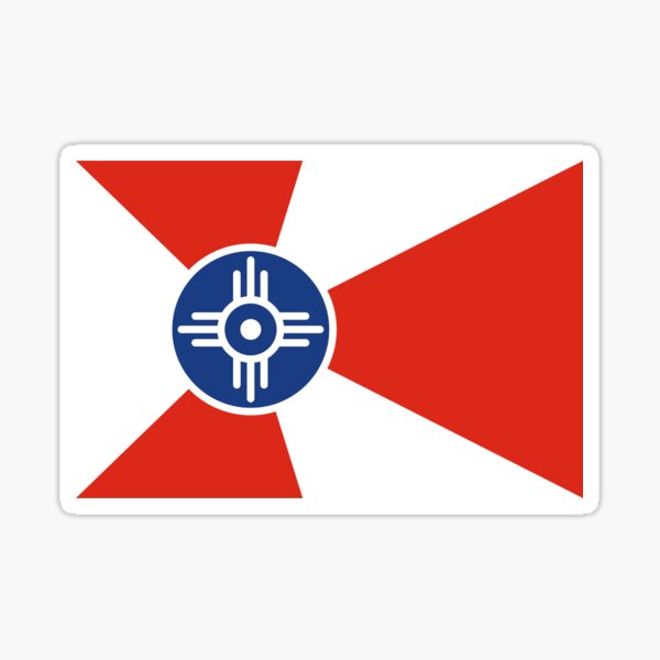 Flag of Wichita Sticker
