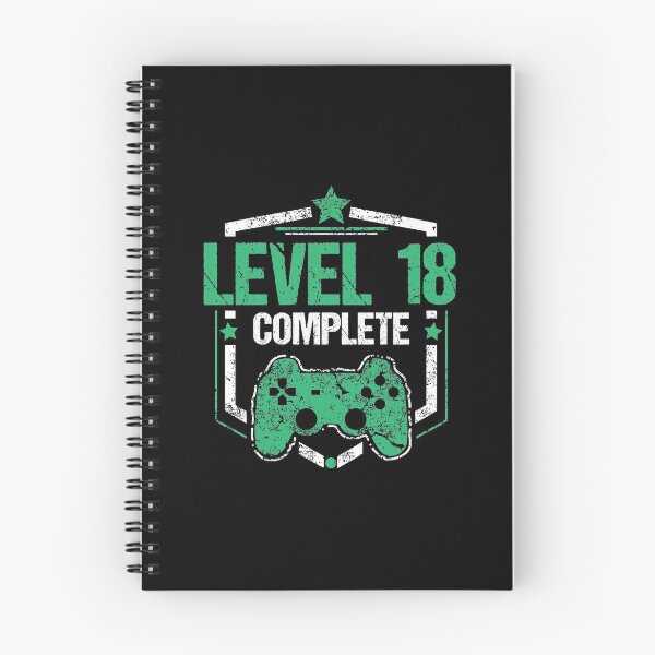 Item preview, Gamer Shirt Level 18 Complete Gaming Birthday Gift Tee designed and sold by haselshirt.