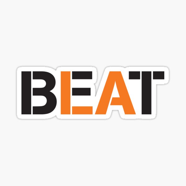 Beat LA (stencil style) Sticker