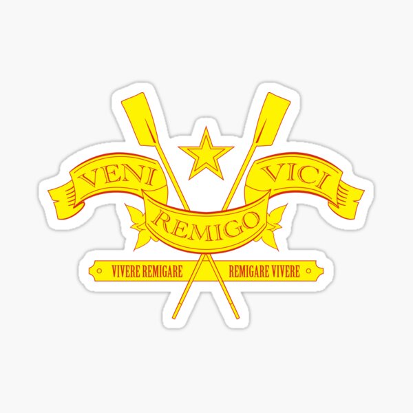 I Came, I Rowed, I Conquered Sticker