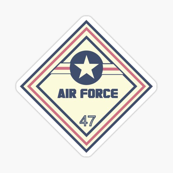 Artikel-Vorschau von Versandplakette der US Air Force, designt und verkauft von W4rnings.