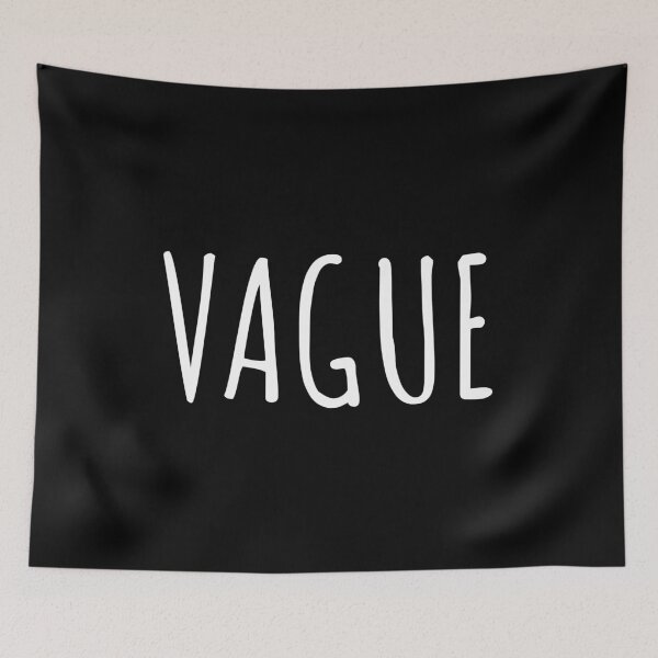 Item preview, VAGUE designed and sold by thetypographer.