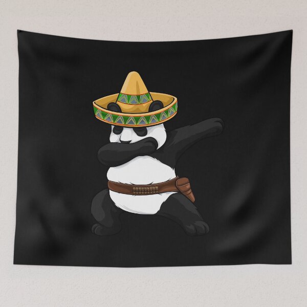 Item preview, Cinco De Mayo - Panda Dabbing Dab Sombrero  designed and sold by Bendthetrend.