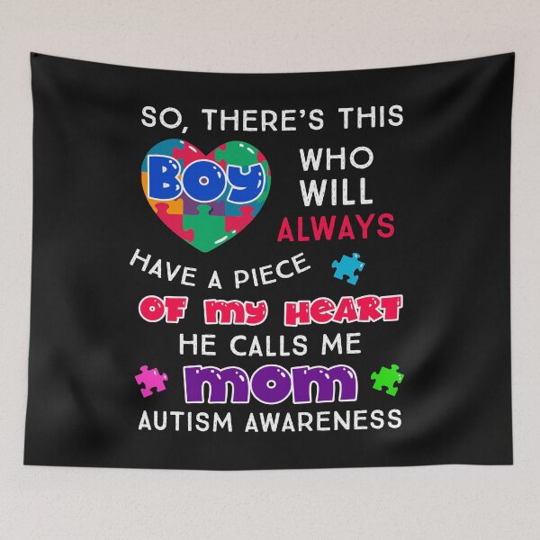 Item preview, Autism Piece of my heart boy designed and sold by Bendthetrend.