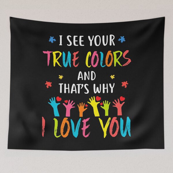 Item preview, Autism True colors designed and sold by Bendthetrend.