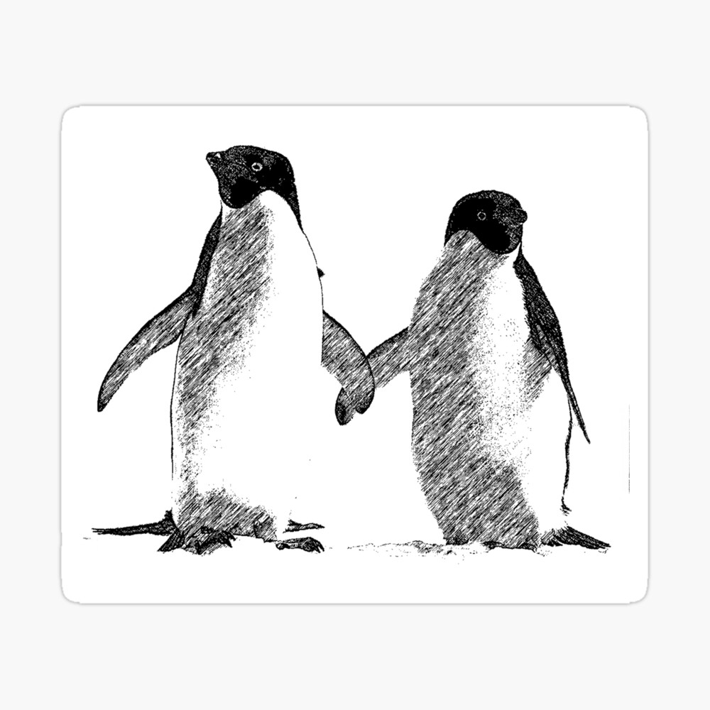 138. (SOLD OUT) The Penguin 7 x 10.5 Art Print