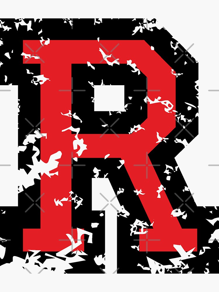 Letter R with Angry and Happy Character Graphic by Redvy Creative