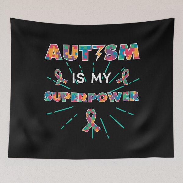 Item preview, Autism autism is my superpower designed and sold by Bendthetrend.