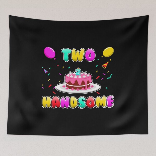 Item preview, Kids Two Handsome Birthday product For 2 Year Old Toddler Boys designed and sold by tagtrinidad.