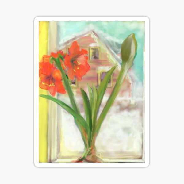 Amaryllis Sticker
