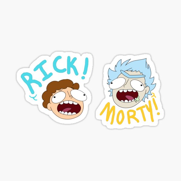 Rick et Morty (Ver. A) Sticker