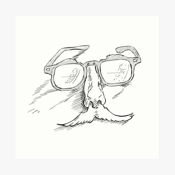Sketched Art Print