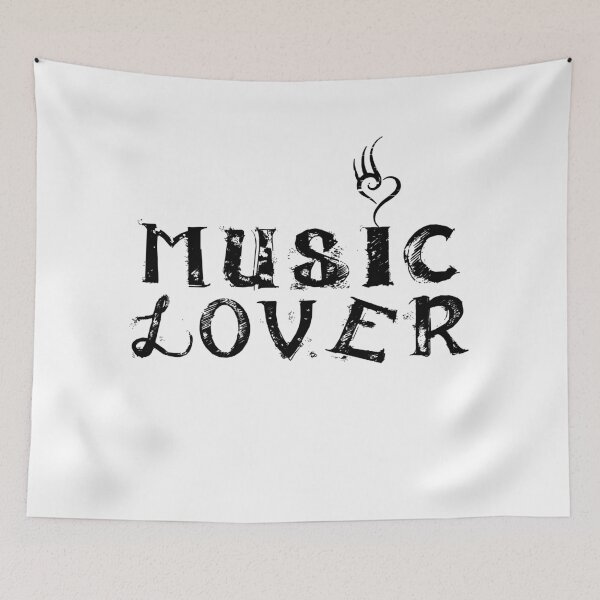 Item preview, Tribal Music Lover / handwritten / Black and White - by Iona Art Digital designed and sold by IonaArtDigital.