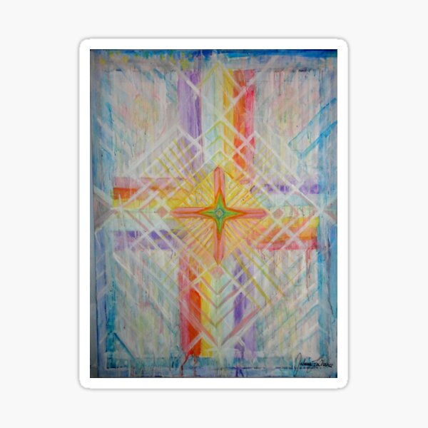 Item preview, Rainbow Sky Star Cross designed and sold by JulianaLachance.