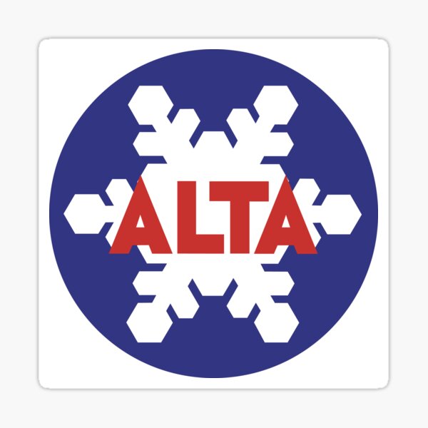 Alta Ski Resort Sticker