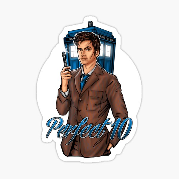 Perfect 10 Sticker