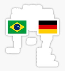 Brazil 1 - Germany 7 2014 Sticker