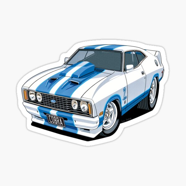 Ford XC Cobra Cartoon Ford XC Cobra Cartoon