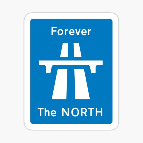 The NORTH Sticker