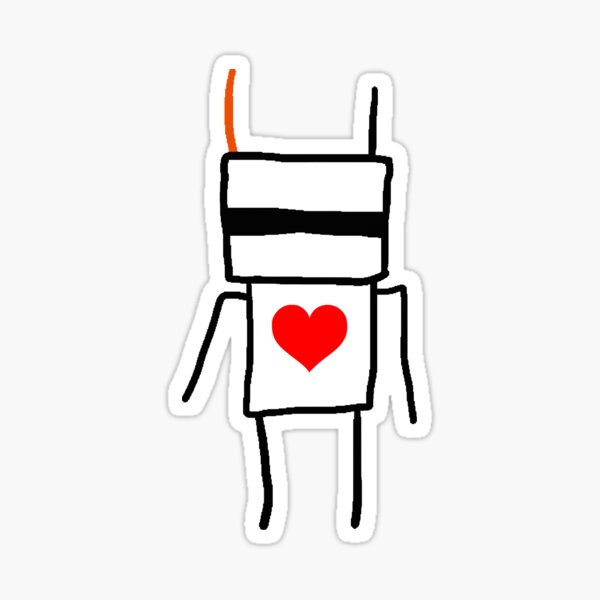 Chappie Love Sticker