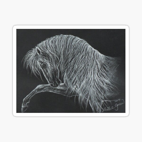 Andalusian Dance I - (Memories Of Cavalia series) Sticker