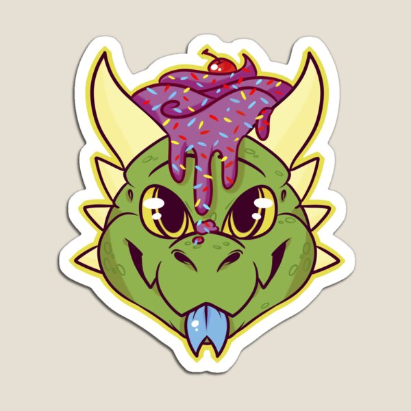 Cupcake Dragon Magnet