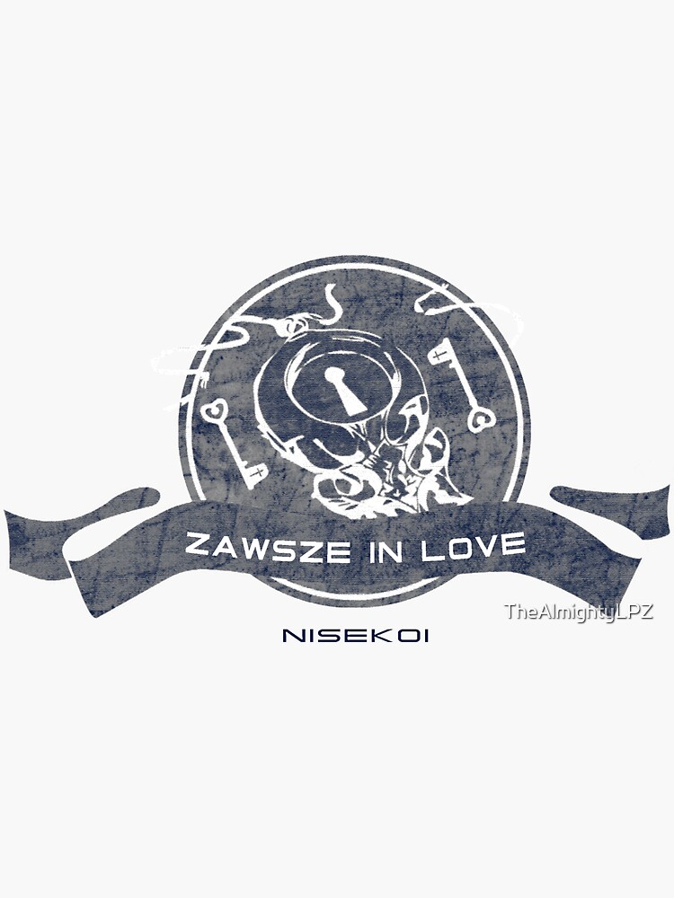 "Zawsze in Love" Sticker for Sale by TheAlmightyLPZ Redbubble