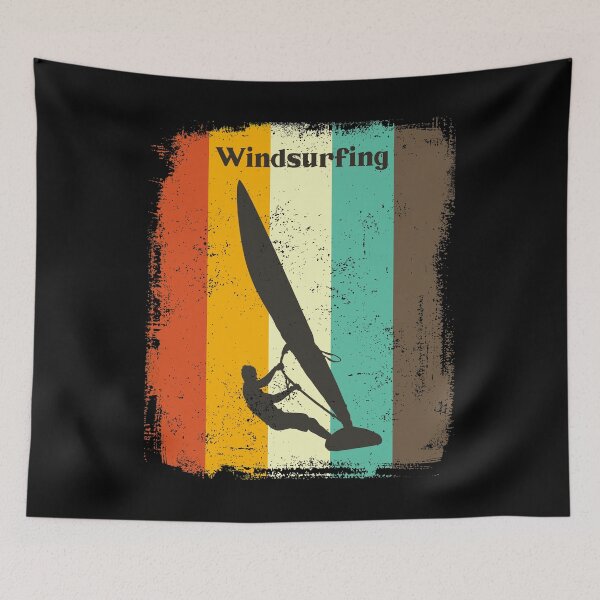 Item preview, Windsurfing Retro 70s Vintage Windsurfer Gift designed and sold by cgocgy.