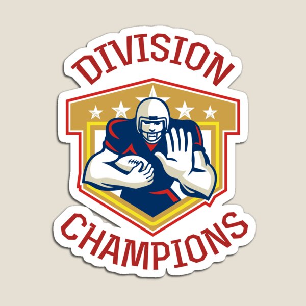Item preview, American Football Division Champions Shield designed and sold by patrimonio.